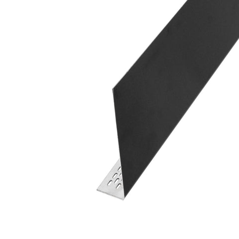 Ventilation profile, type L - BLACK - 3 meters