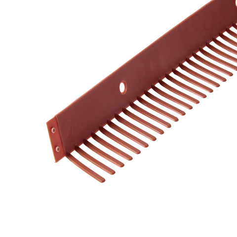 Joint grille - red plastic, 1 meter