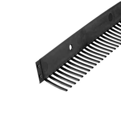 Joint grille - black plastic, 1 meter