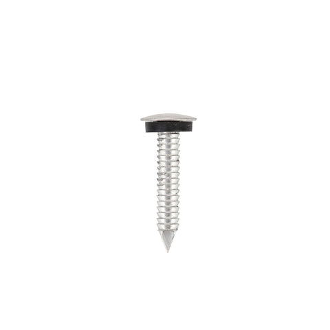 Alushank nail with gasket Ø2,6x25mm (250 pcs)