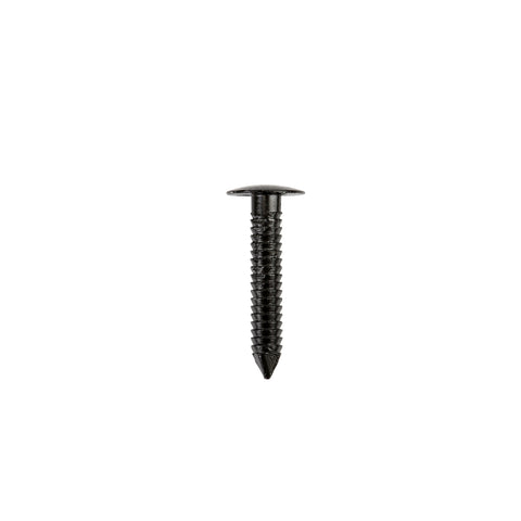 Black aluminium shank nail - Ø2,6x25mm (250 pcs)