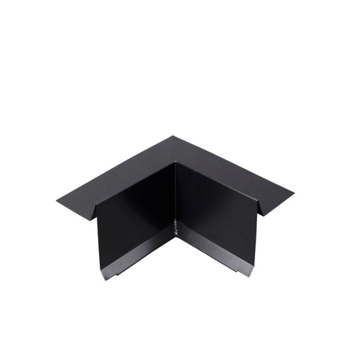 Wind sheath 100mm, angle - Inside corner BLACK