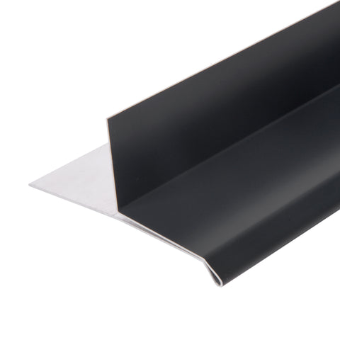 Lighting profile, horizontal - ANTRACITE GREY - 3 metres