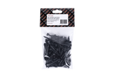 Black aluminium shank nail with gasket - Ø3,5x37mm (100 pcs)